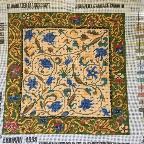Ehrman needlepoint completed - ehrman,