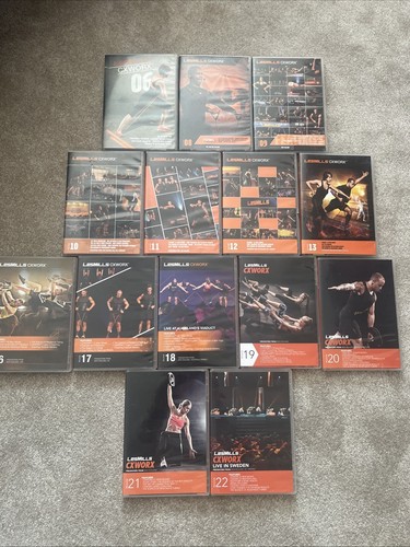 Les mills worx core dvd - les, cx