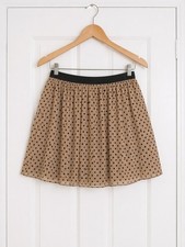 Select Size 14 Brown Polka Dot