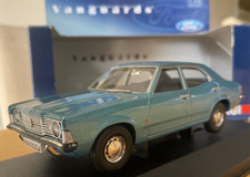 Ltd Ed Corgi Vanguards VA10300 Sapphire Blue 1970 Ford Cortina Mk3 1.6 L 1:43
