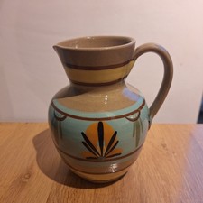 Small Stoneware Jug by Dee Cee Pottery.  Rustic Boho Country Cottage Homeware 