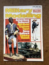 Military Modelling magazine April 1980, vol. 10. no. 4. In great condition.