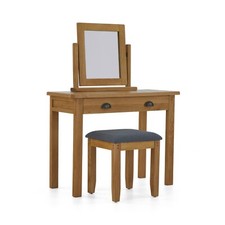 Oak Dressing Table Set –