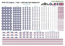 1:300/1:600 WW1 RFC Scale