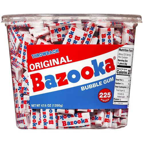 Bazooka bubble gum summer - bazooka,