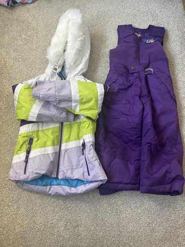 Girls two piece ski suit - girls,