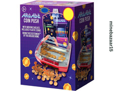 Coin Push Machine Toy for Kids – Colorful Battery Operated Arcade Game Machines