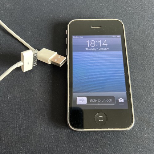 Iphone 3gs 8gb black - black, unlocked