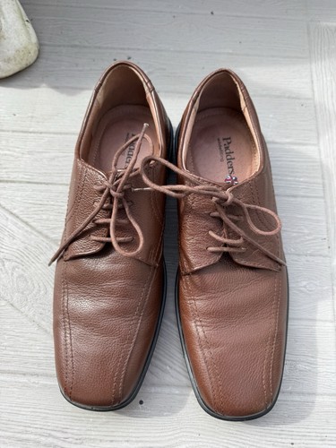 Men padders brown - lace, up