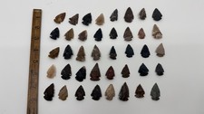 40x Flint Stone Arrowheads