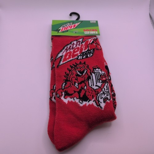 Mountain dew code red soda - mountain,