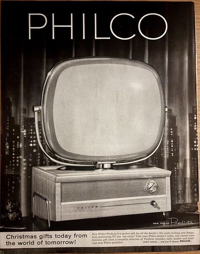 1950s philco predicta - philco, tv