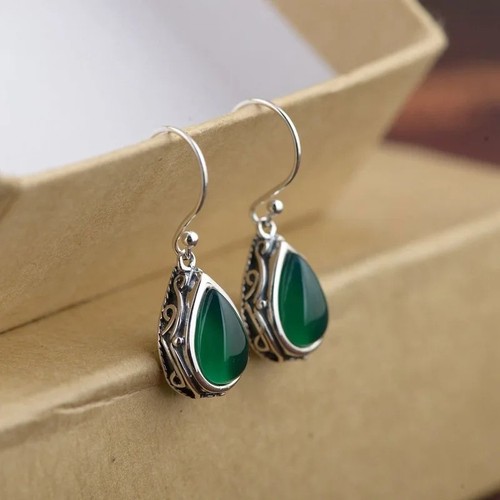 Vintage boho turquoise dangle - vintage,