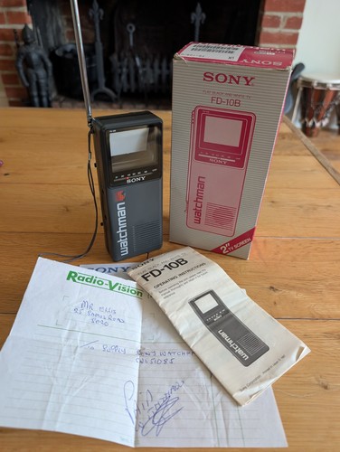 Sony watchman 10b - watchman, fd-10b