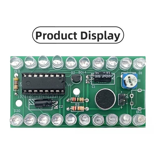 Diy electronics kit led sound - kit,