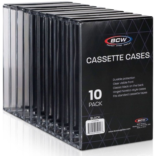 Bcw cassette cases - (10-pack),