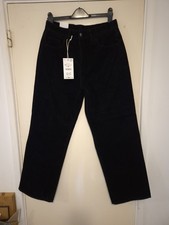 Zara, Mens Black stiff cotton