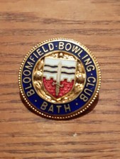 Old UK Bowling Club Enamel