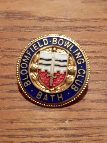 Old bowling club enamel - uk,