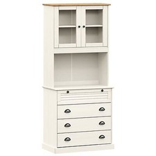 Kitchen Larder Cabinet WHITE