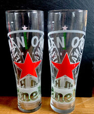 2 X NEW HEINEKEN LAGER PINT