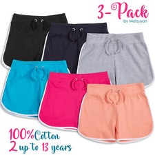 3 Pack Kids Girls 100% Cotton