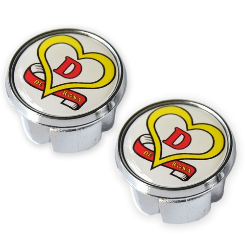 Rosa chrome handlebar caps - de,