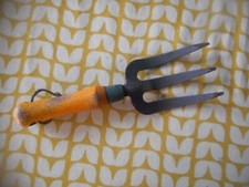 Sturdy old garden hand fork