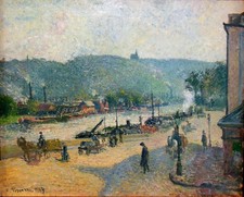 Camille pissarro signed oil - signed,