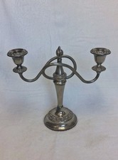 Vintage Silver Plated 3 Arm