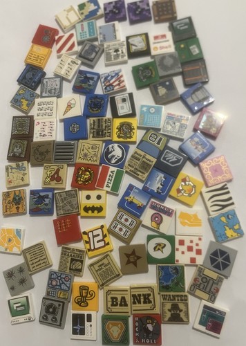 Lego 2x2 smooth printed - 2x2, printed/