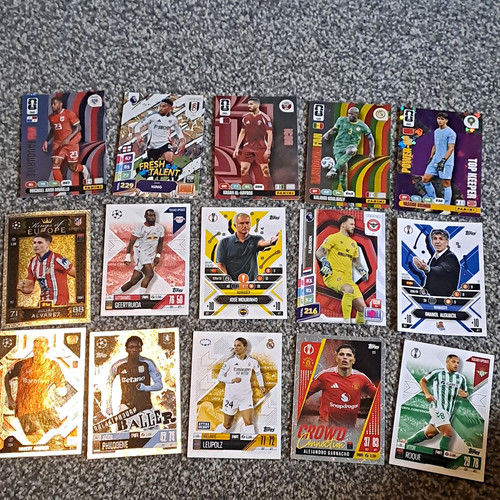 Good topps match attax uefa - 15,