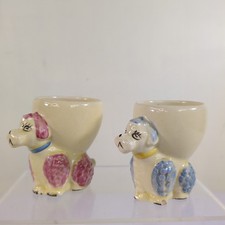 Vintage poodle egg cup - vintage,
