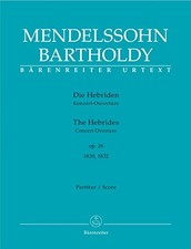 The Hebrides Op.26 Concert Overture (Full Score) - Mendelssohn, Felix