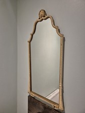 Regency Style Mid Century Wall Mirror Gilt And Cream By Atsonea Of London 1940s