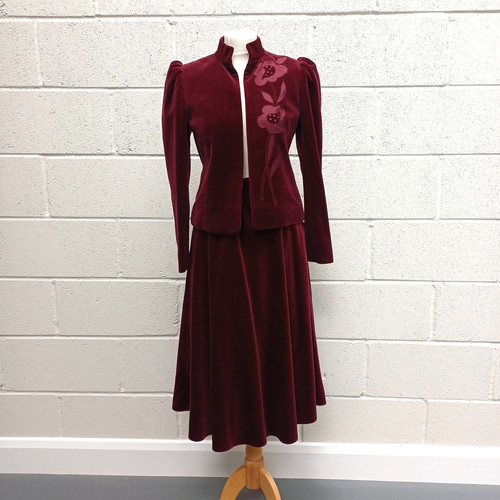 1980s louis feraud claret - 1980s,