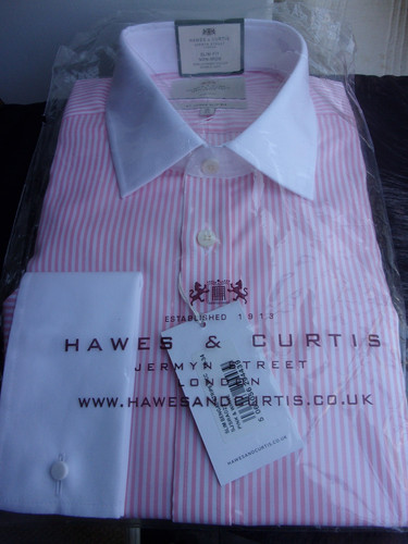 New hawes curtis pink - curtis, white
