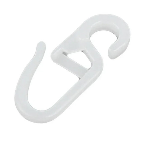 Plastic over clip curtain - plastic,