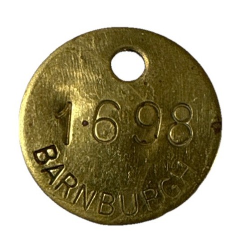 Barnburgh colliery yorks brass - yorks,