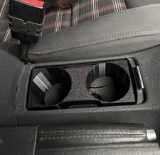 VW Golf Jetta MK5 MK6 R32 Cup Holder Insert 2 x drinks, OEM Fit-Easy Install