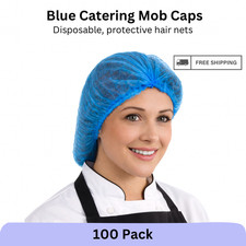 Vanity UK Mob Caps (100) Blue