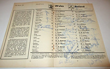 Rugby 5 Nations Multi Signed