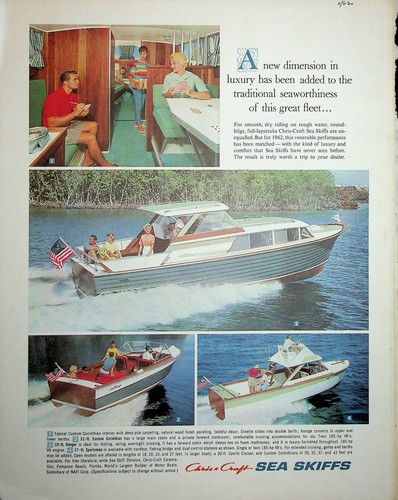 Original 1962 boats ships - boats, &