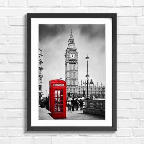 Red telephone box - box, big