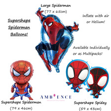 Spiderman Balloons Spidey