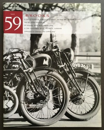 1996 brooks auction catalog - brooks,