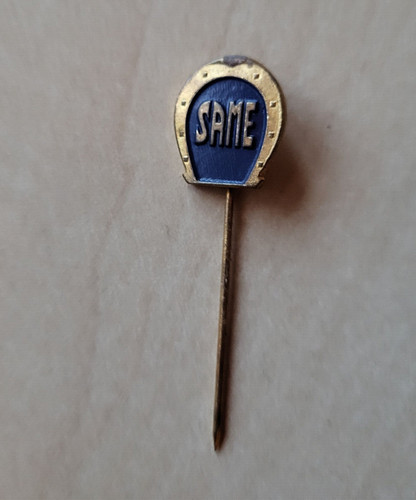 Vintage same tractor pin badge - pin,