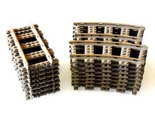 28x Lego Train Tracks 9 Volt