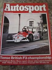 AUTOSPORT OCT 1980 TENSE
