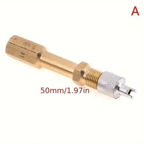 Brass tyre valve - brass,